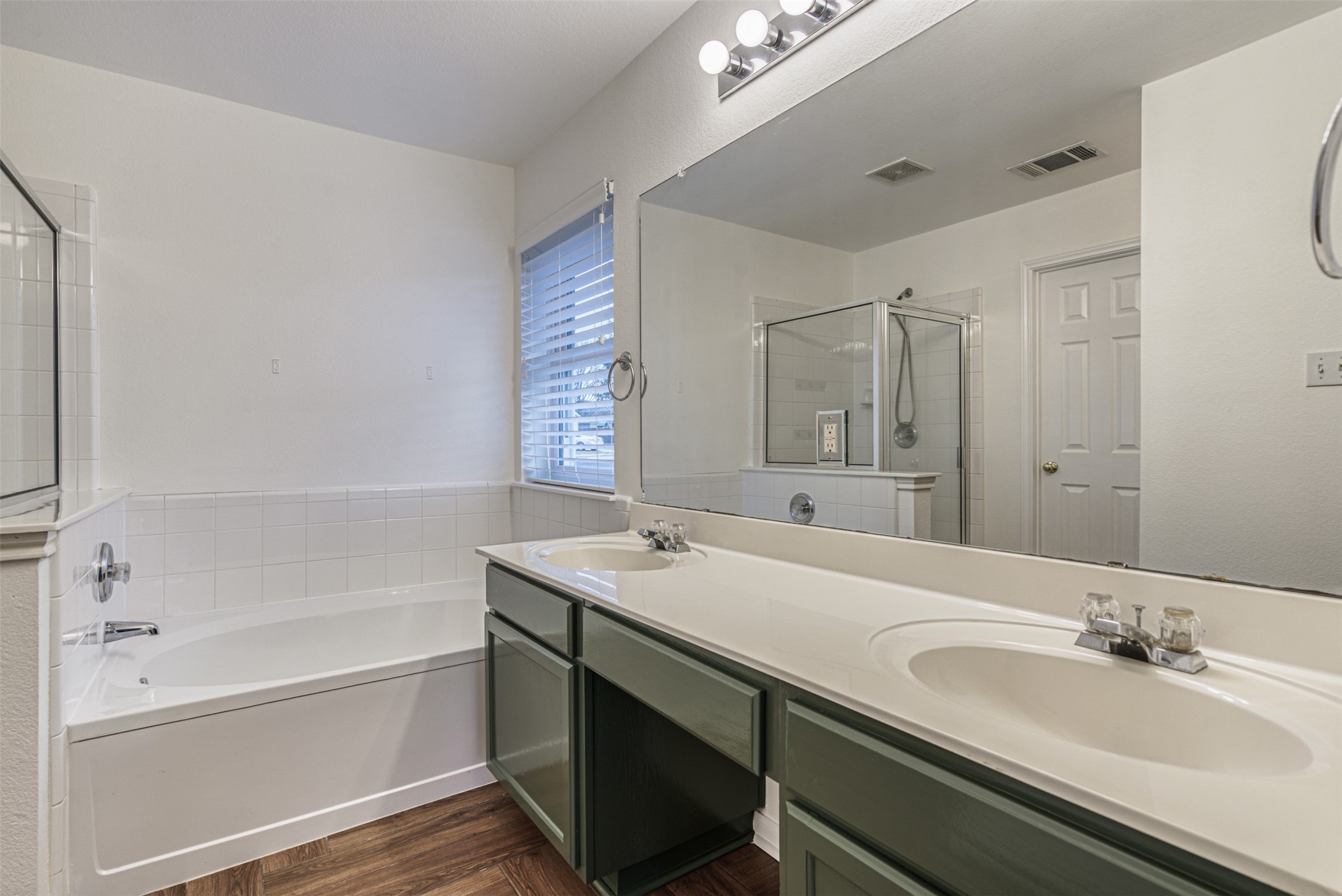 102 Chandler View Trail Round Rock, TX 78665 - Photo 16 of 26 a bathroom with a bathtub and a sink