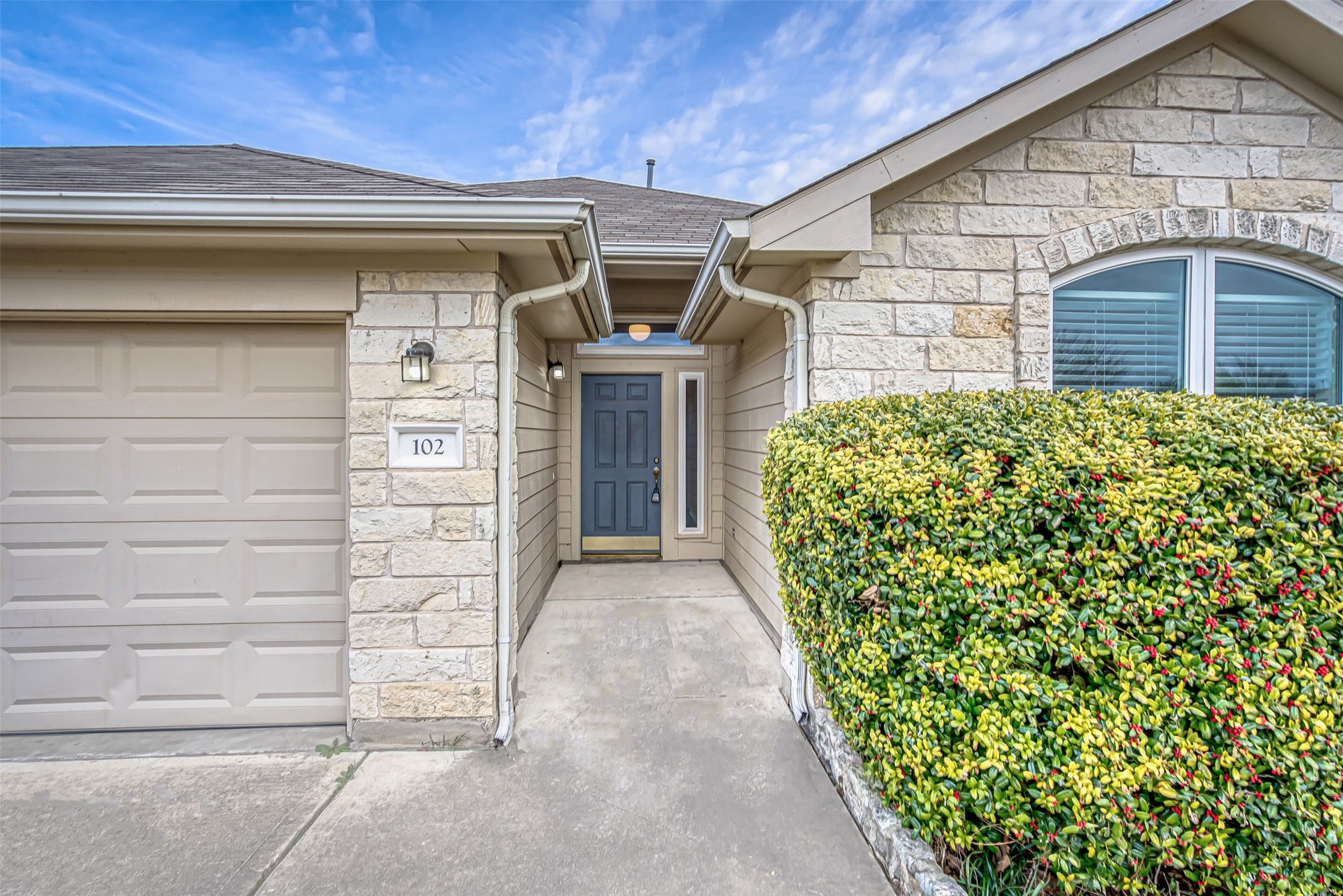 102 Chandler View Trail Round Rock, TX 78665 - Photo 3 of 26 a front view of a house with a garage