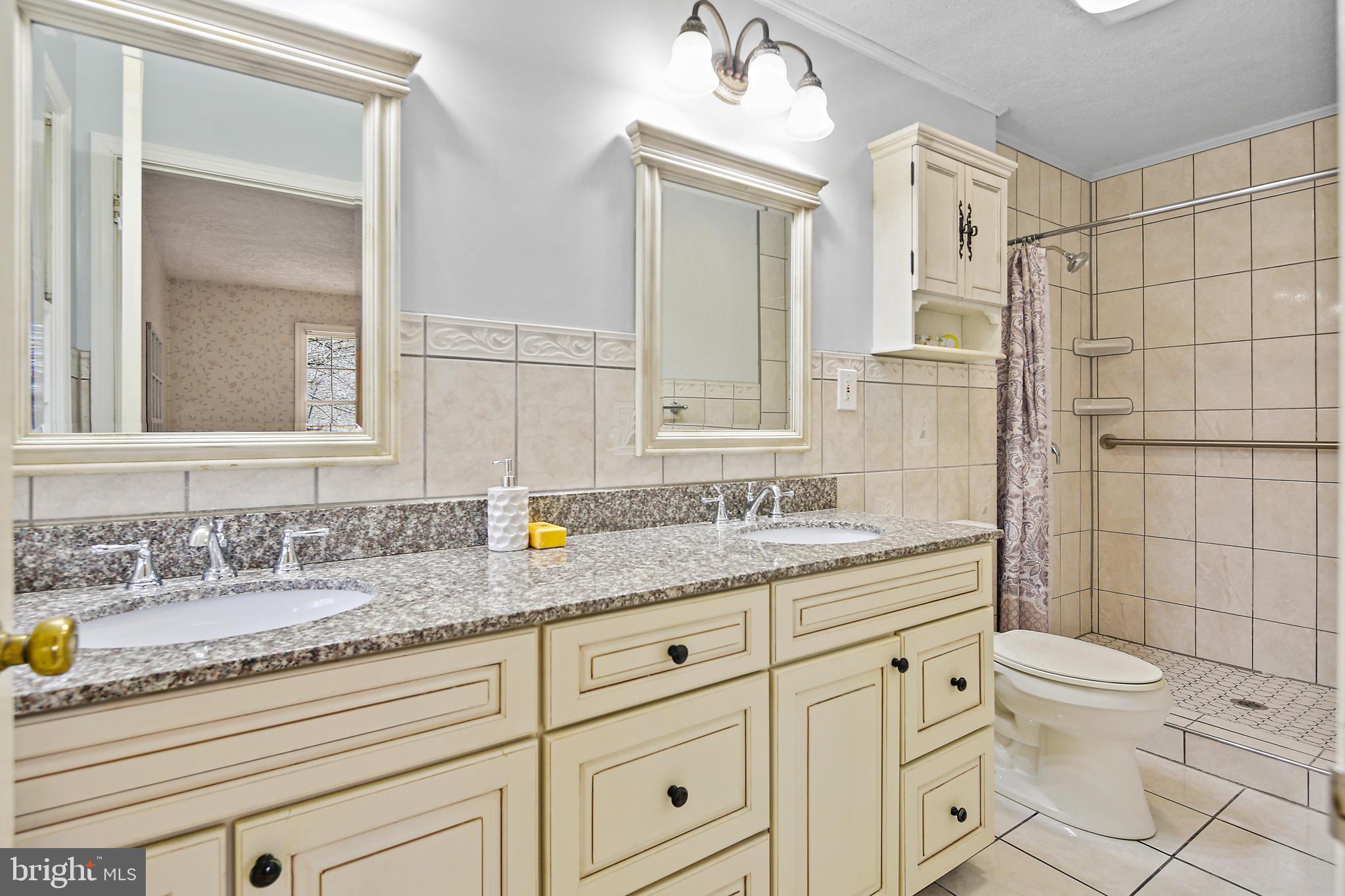 13414 Bladon Road Phoenix, MD 21131 - Photo 21 of 41 Ceramic Tile Floor And Ceramic Tile Stall Shower
