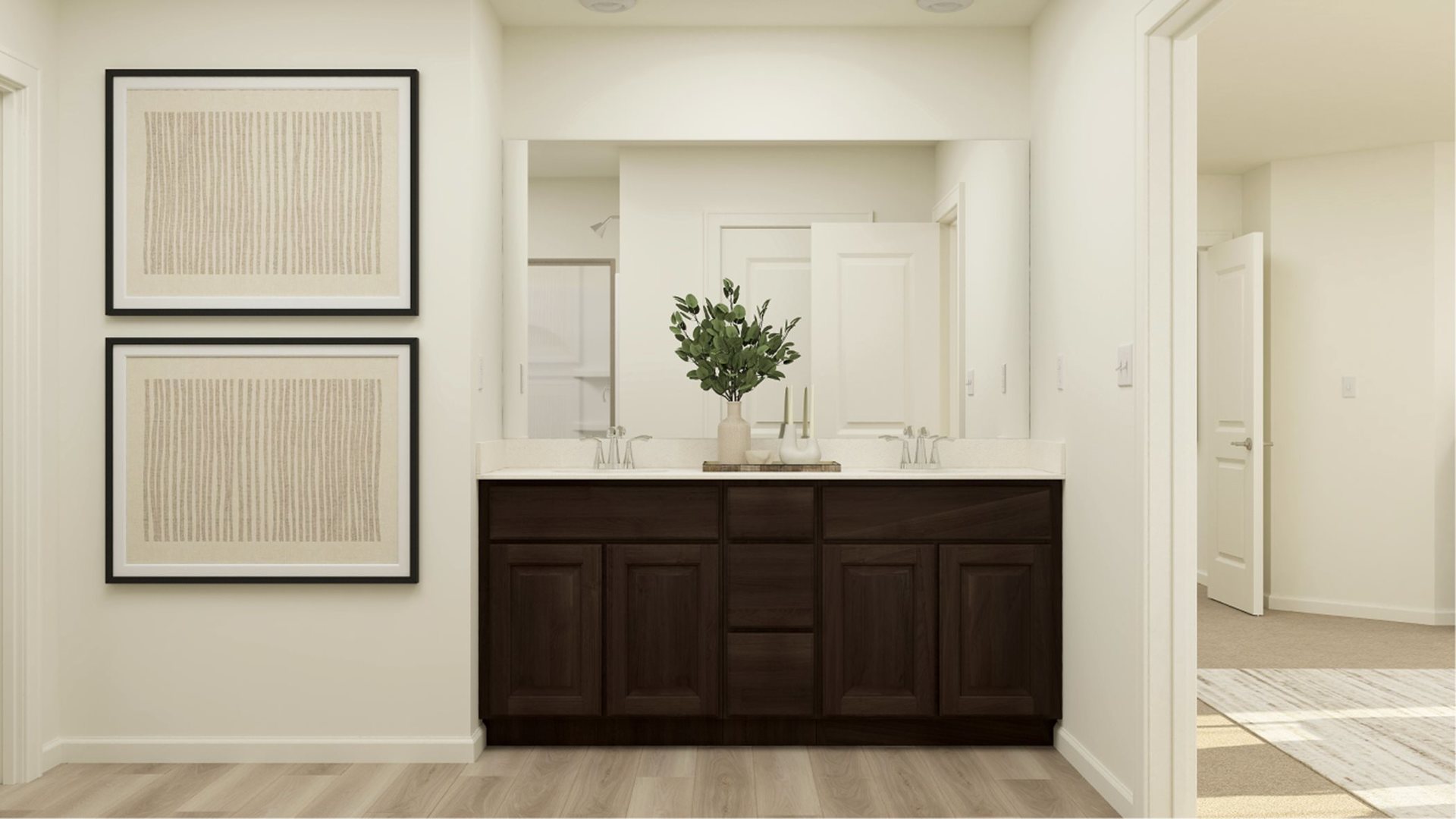 3644 Edelweiss Road Elgin, IL 60124 - Photo 12 of 34 a bathroom with a sink and a mirror