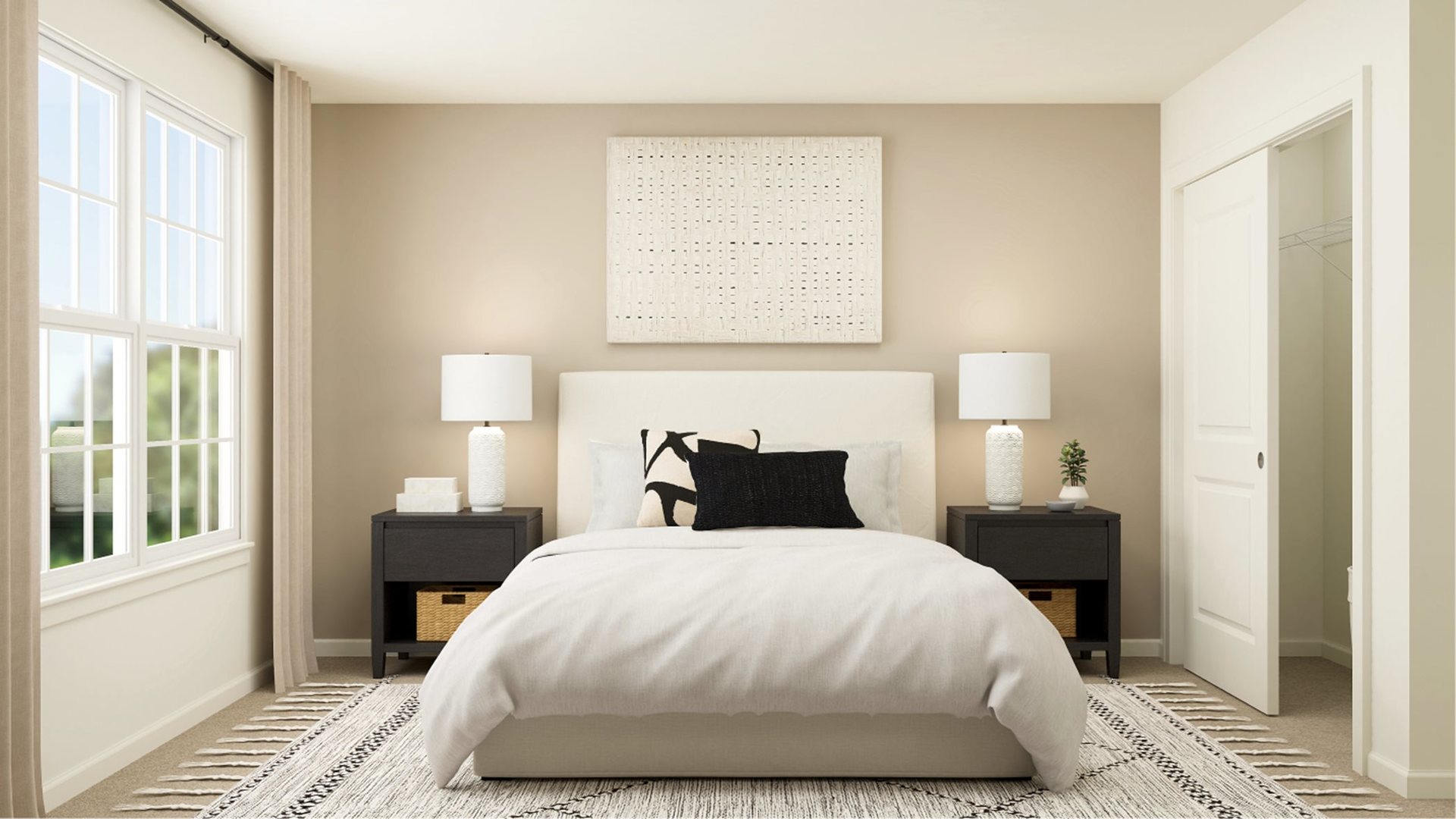 3644 Edelweiss Road Elgin, IL 60124 - Photo 16 of 34 a bedroom with a large bed and a window