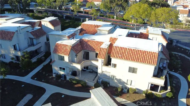 a view of city from balcony