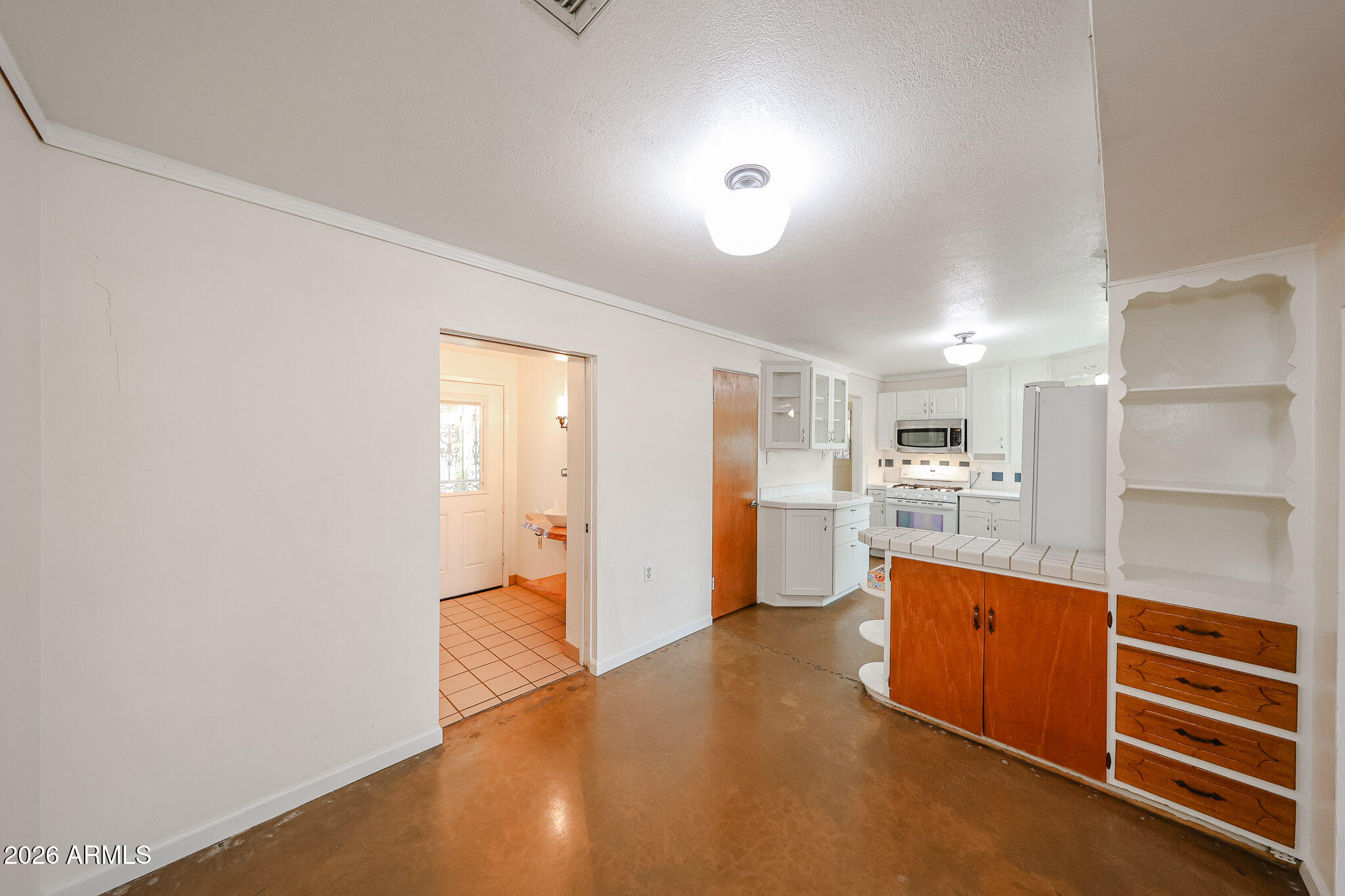 3108 North 21st Place Phoenix, AZ 85016 - Photo 14 of 56 a view of kitchen with wooden floor