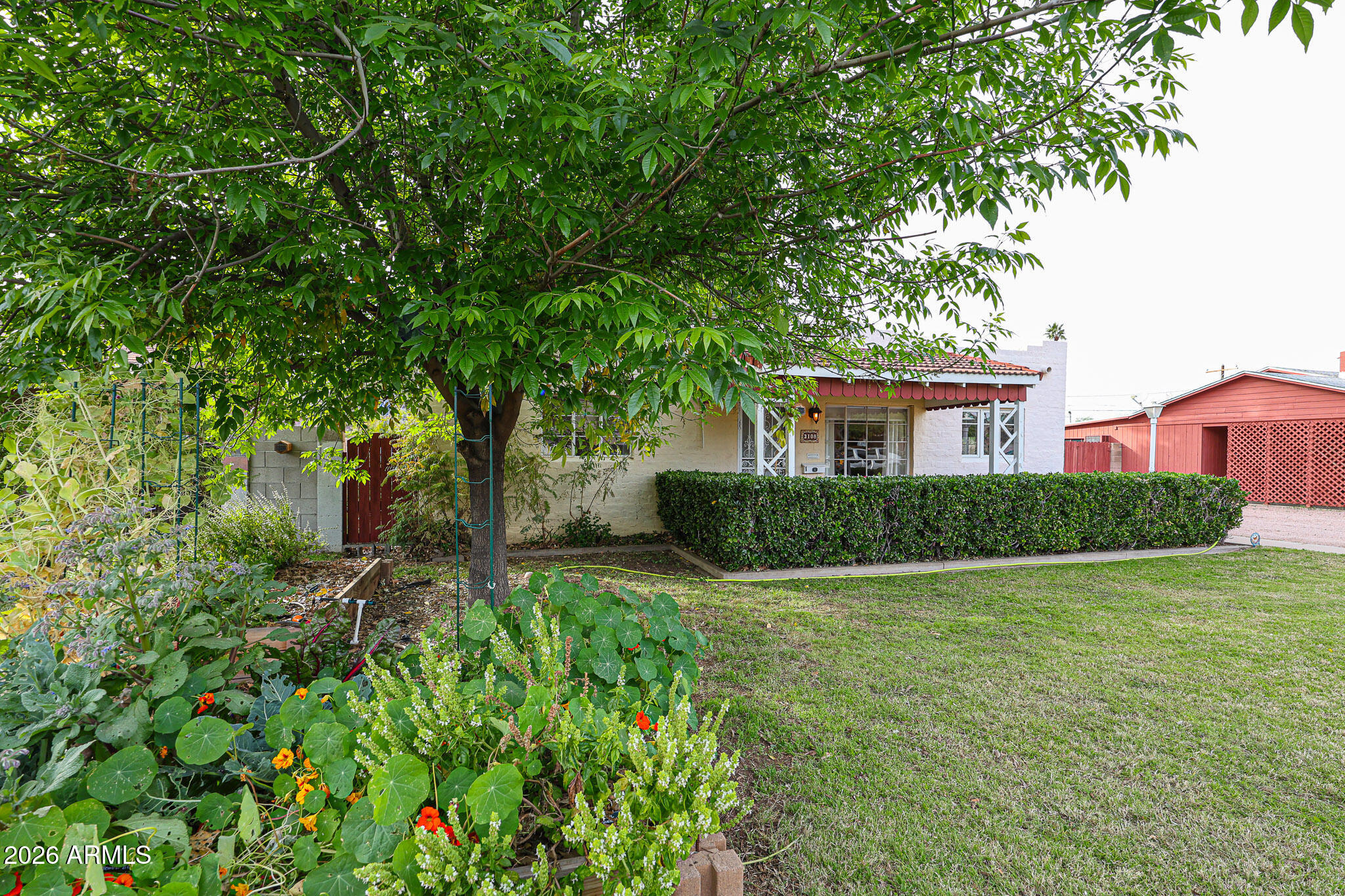 3108 North 21st Place Phoenix, AZ 85016 - Photo 2 of 56 a view of a house with a big yard and large trees