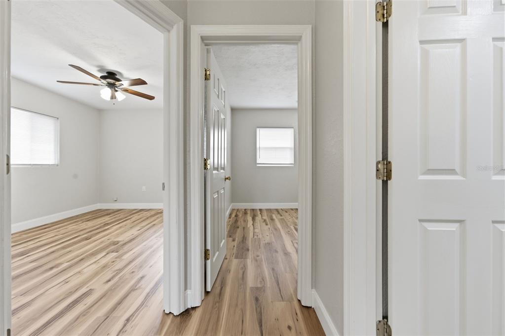 5340 Dartmouth Road New Port Richey, FL 34652 - Photo 26 of 41 a view of bedroom with wooden floor