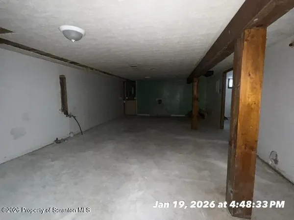 a view of storage and utility room