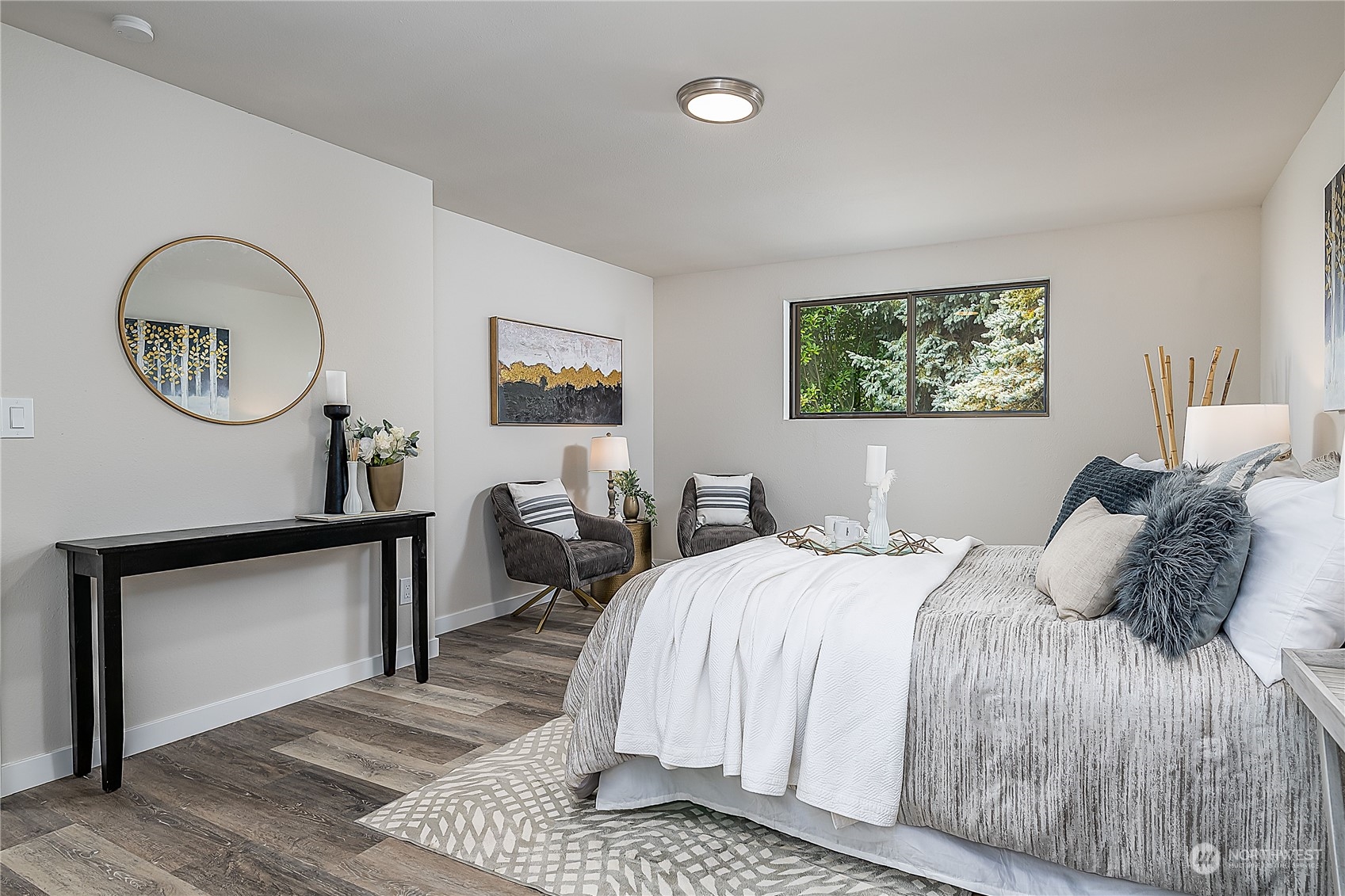 3024 Northeast 7th Street Renton, WA 98056 - Photo 15 of 23 a bedroom with bed and a window
