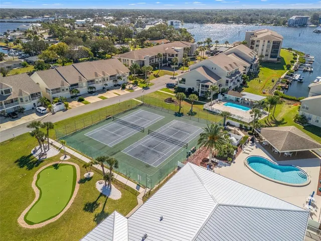 a view of a house with a swimming pool