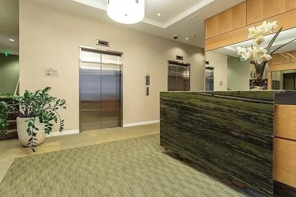 a view of a walk in closet