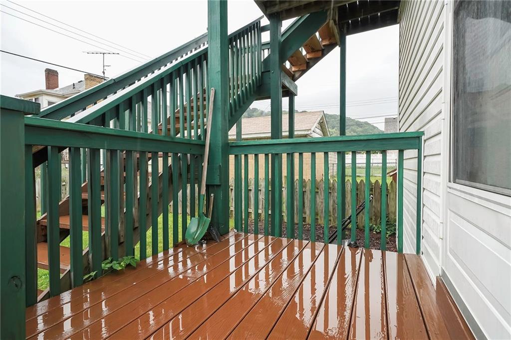 911 Russellwood Avenue McKees Rocks, PA 15136 - Photo 19 of 25 1st floor deck off kitchen