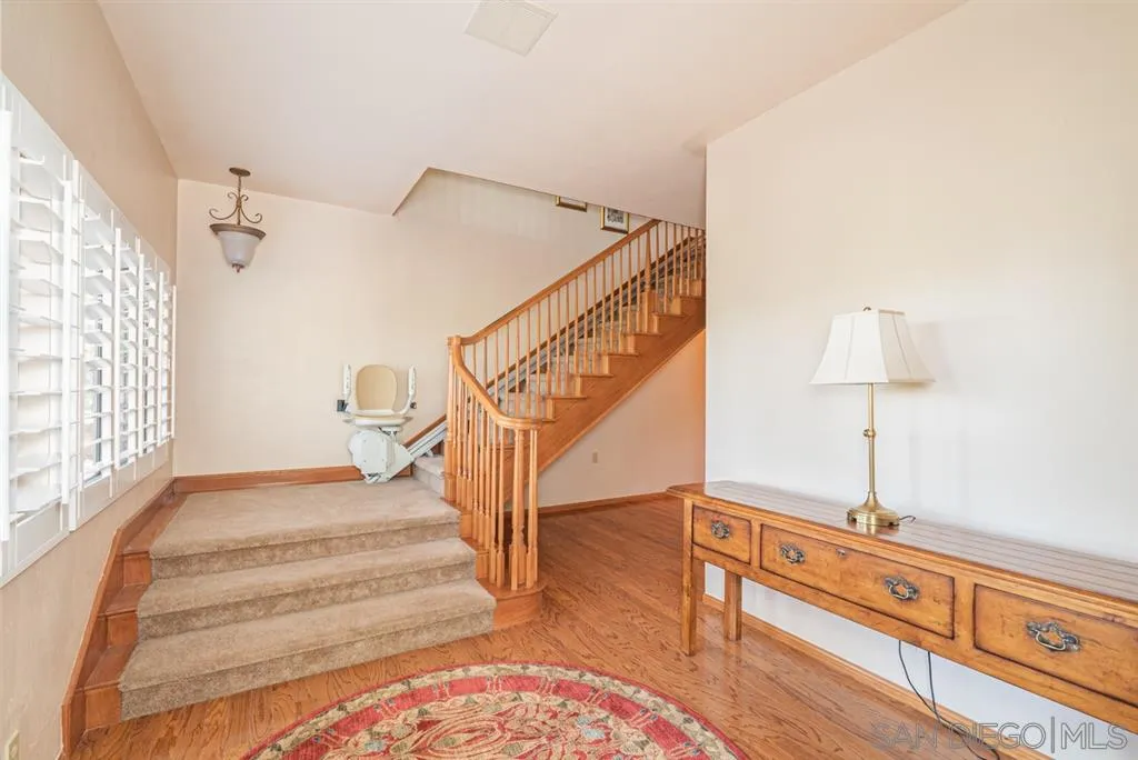 1307 Van Vechten Road El Cajon, CA 92019 - Photo 11 of 24 a view of entryway and hall with wooden floor