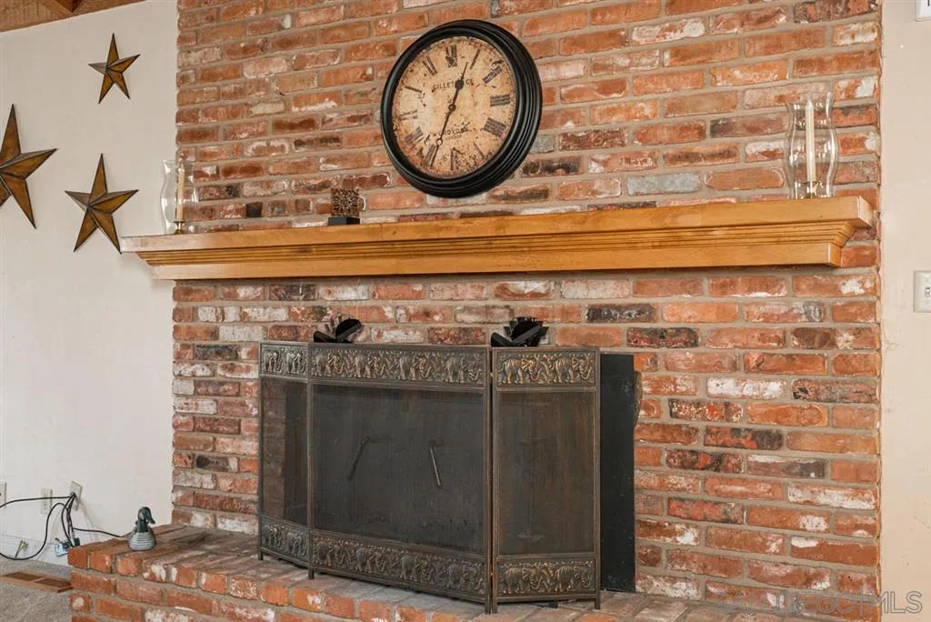 1307 Van Vechten Road El Cajon, CA 92019 - Photo 13 of 24 a close view of a fireplace in a room