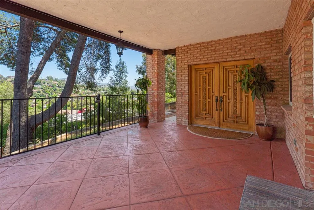 1307 Van Vechten Road El Cajon, CA 92019 - Photo 10 of 24 front view of a house with a porch