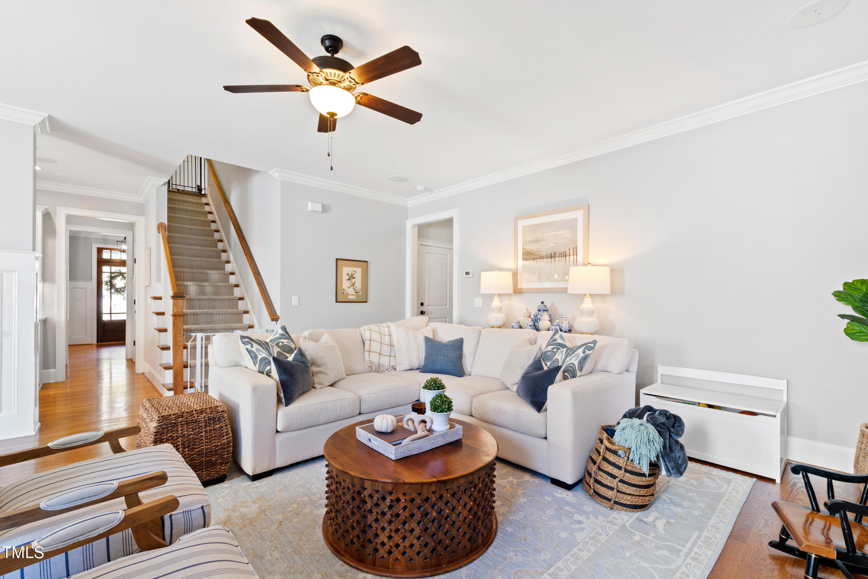 6213 Blanche Drive Raleigh, NC 27607 - Photo 16 of 48 a living room with furniture and a large window