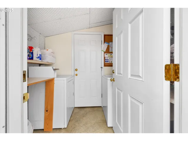 a room with storage and utility