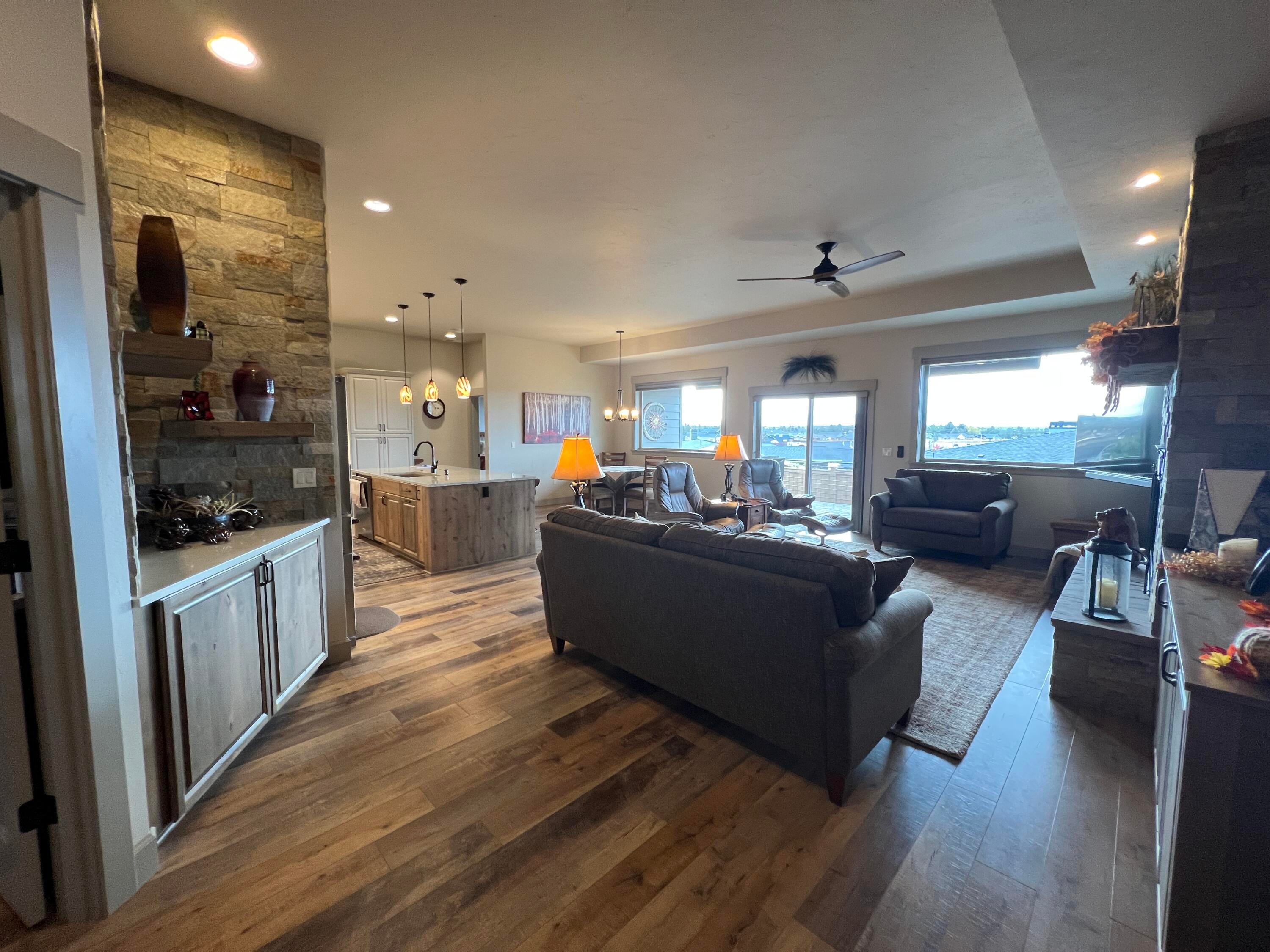 3405 Southwest 45th Street Redmond, OR 97756 - Photo 55 of 76 Full Cascade Mountain views from right there looking into the Great Room as you enter the home