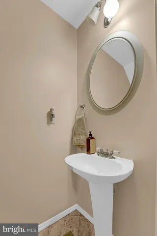 a view of a hallway view with staircase