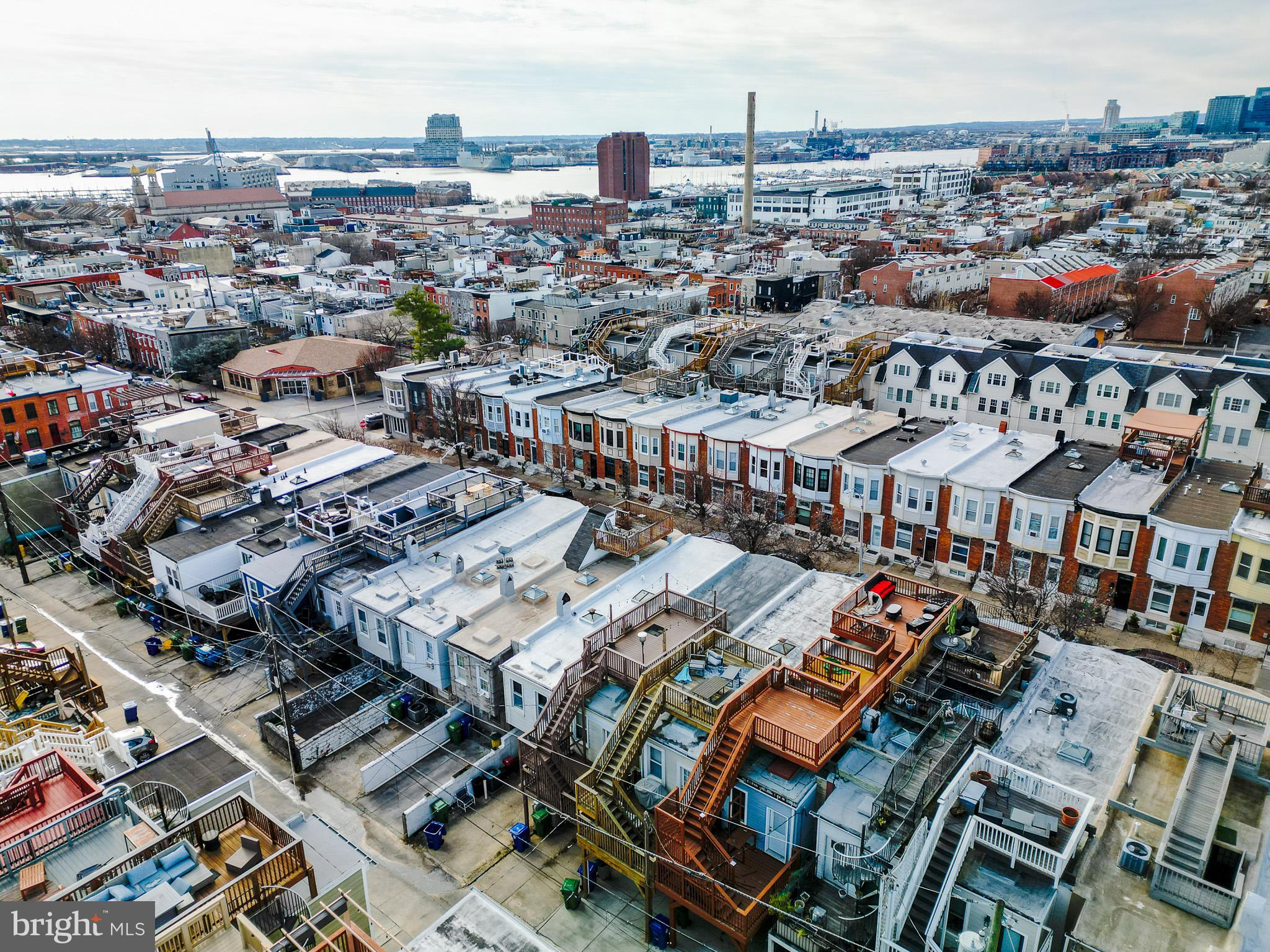 713 South Linwood Avenue Baltimore, MD 21224 - Photo 31 of 32 an aerial view of a city