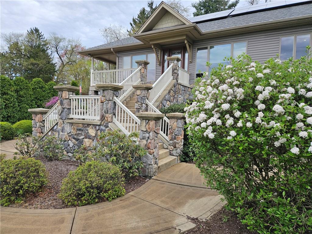 1845 Ferguson Road Allison Park, PA 15101 - Photo 3 of 50 a front view of a house with garden