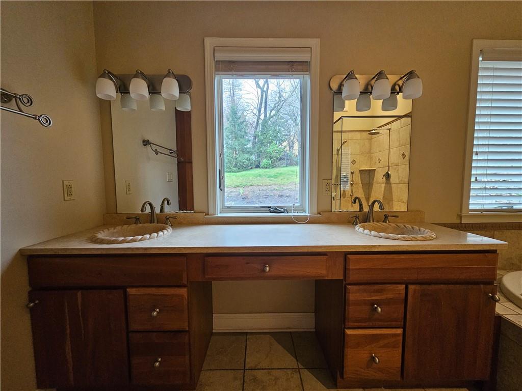 1845 Ferguson Road Allison Park, PA 15101 - Photo 39 of 50 a bathroom with a sink and a mirror
