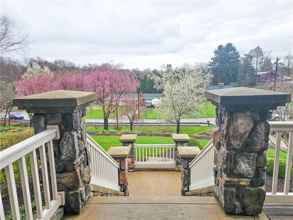 1845 Ferguson Road Allison Park, PA 15101 - Photo 10 of 50 a view of a deck and a yard with furniture