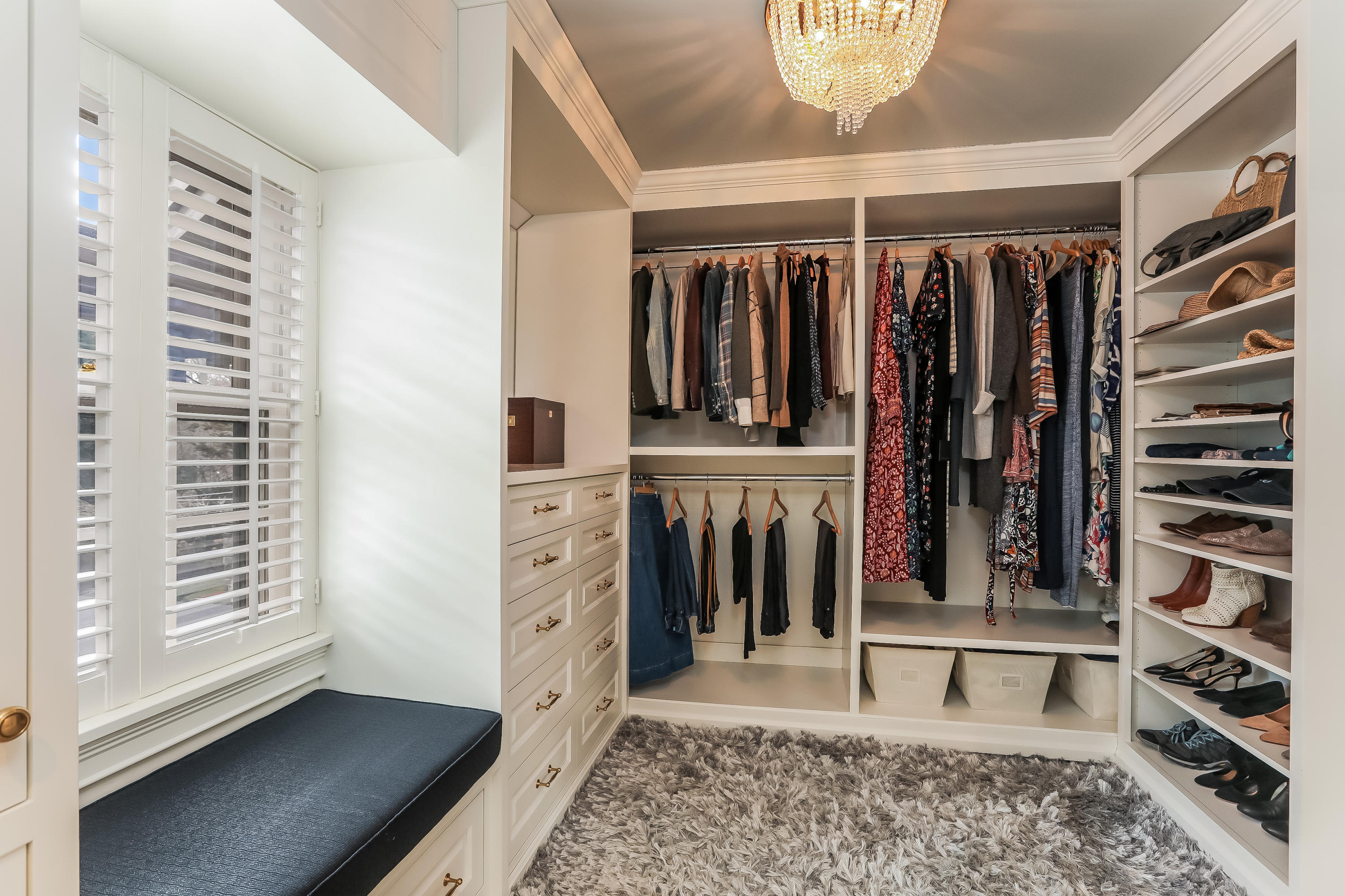 30 Old Farm Road Darien, CT 06820 - Photo 21 of 42 a view of walk in closet with clothes and shoes