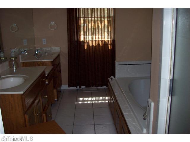 2027 Mack Road Asheboro, NC 27205 - Photo 12 of 16 Master Bath/Spa. Separate Shower, Tub, Ceramic Tile, Dual Vanities