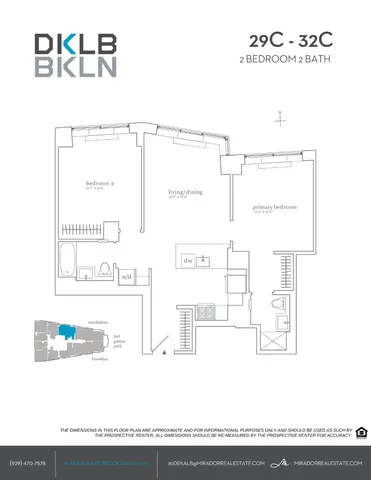 $6,450 | 80 Dekalb Avenue, Unit 31C | Fort Greene