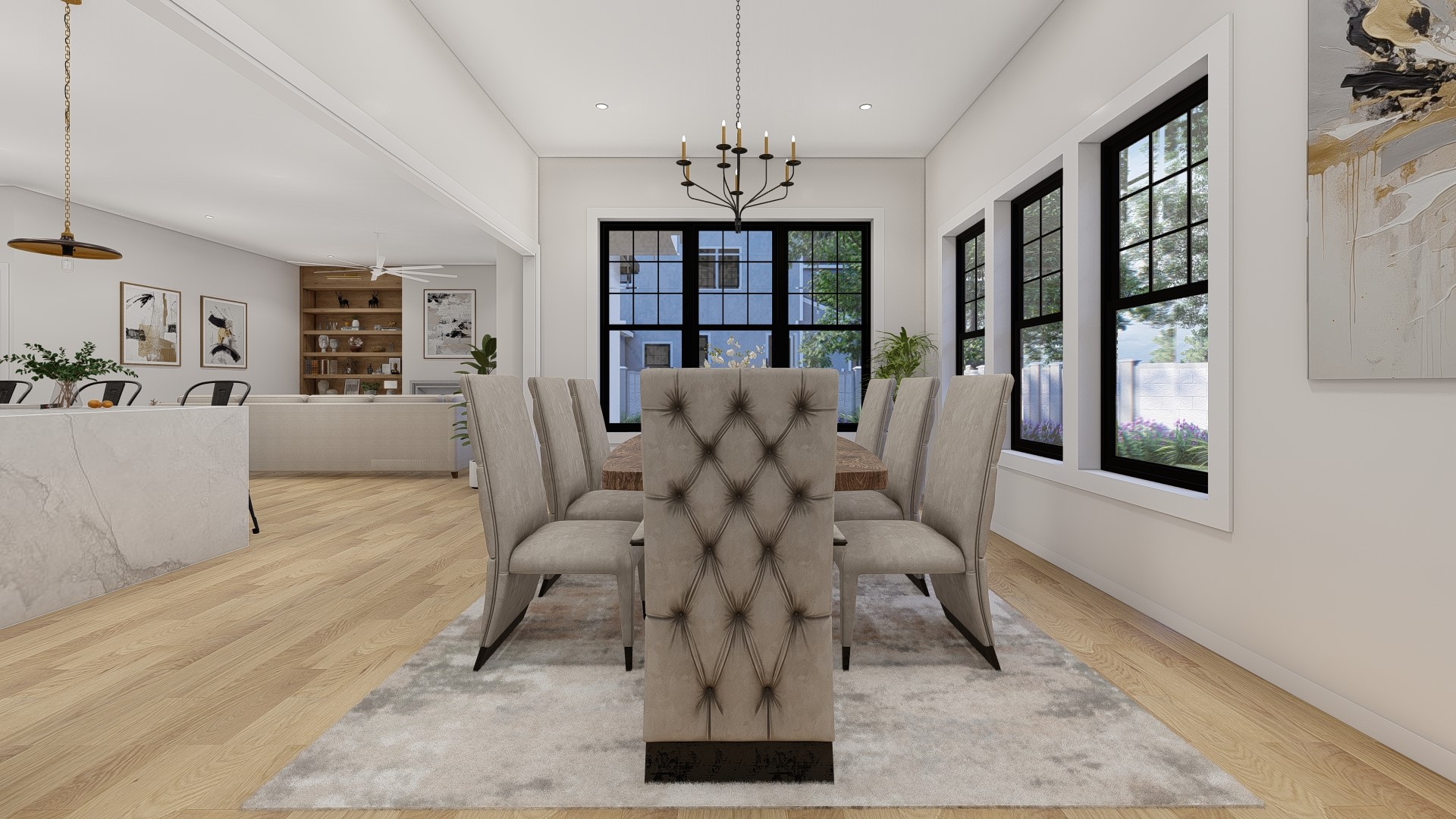 1237 Althea Drive Houston, TX 77018 - Photo 23 of 38 These are Pre-Build Renderings, the home will vary from this photo.