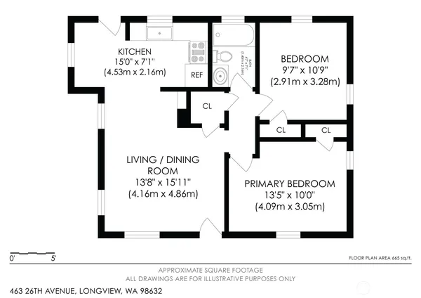 a view of an outdoor space with seating area