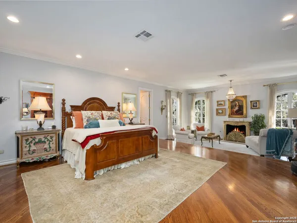 a bed room with furniture and a window