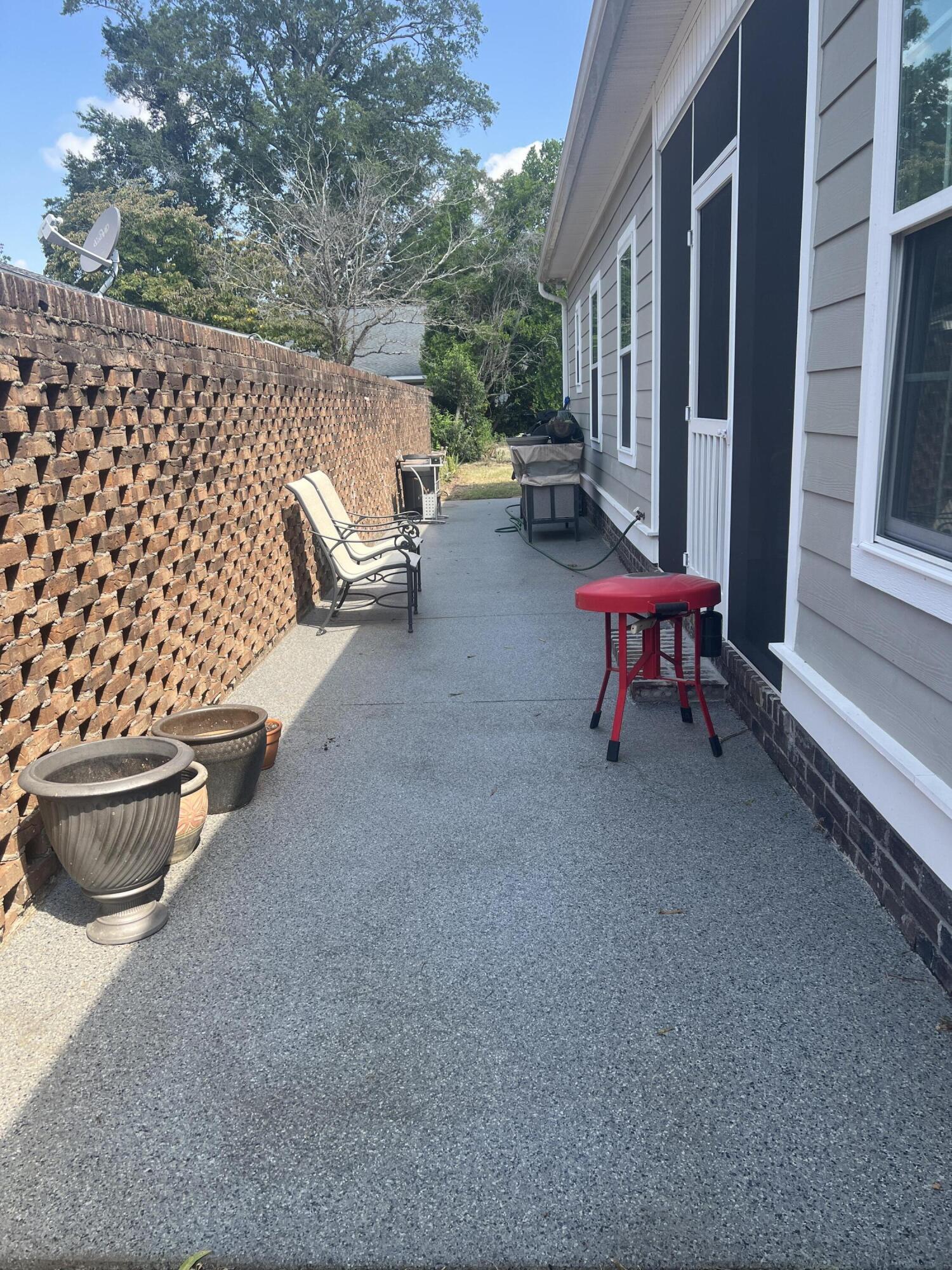 Patio - Side View