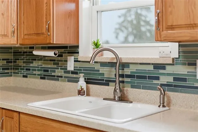 a view of front door