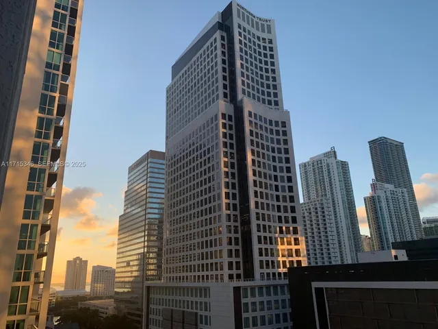 a front view of a building