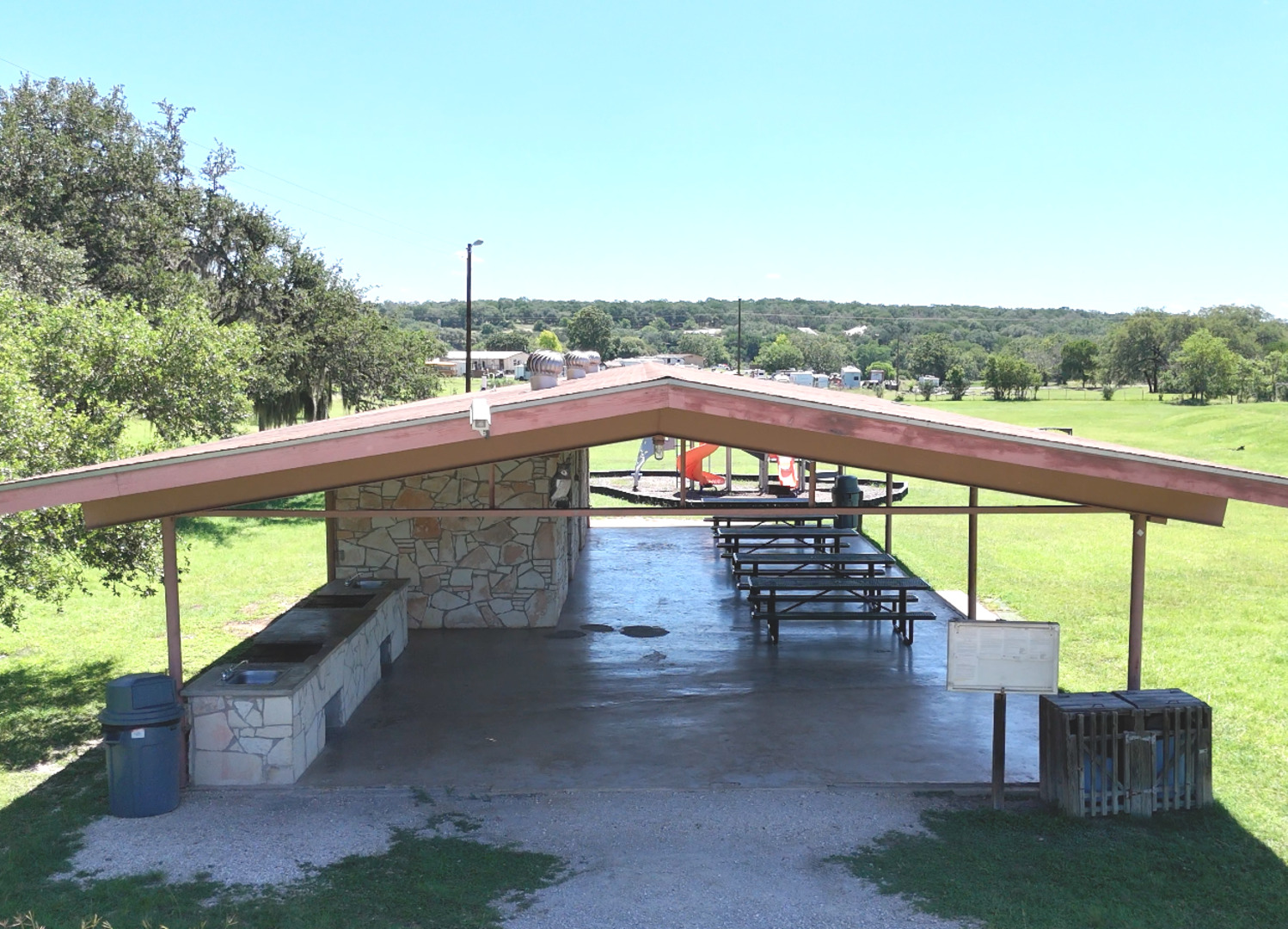 815 Winding River Lane Spring Branch, TX 78070 - Photo 8 of 9 a view of outdoor space with seating area
