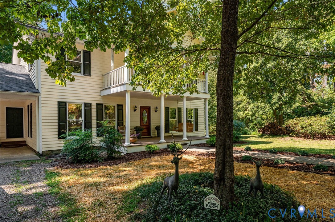 1801 Georgetown Road Heathsville, VA 22473 - Photo 40 of 83 Two-story exterior with a covered porch, upper bal