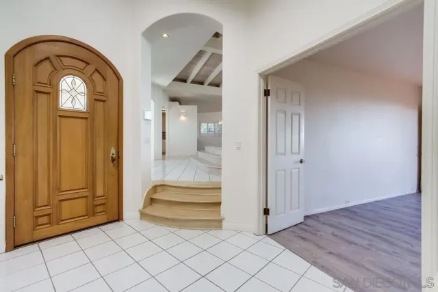 a view of an entryway