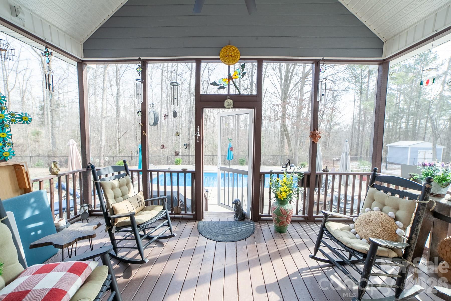 790 Brandon Road Clover, SC 29710 - Photo 29 of 48 a living room with furniture and floor to ceiling windows