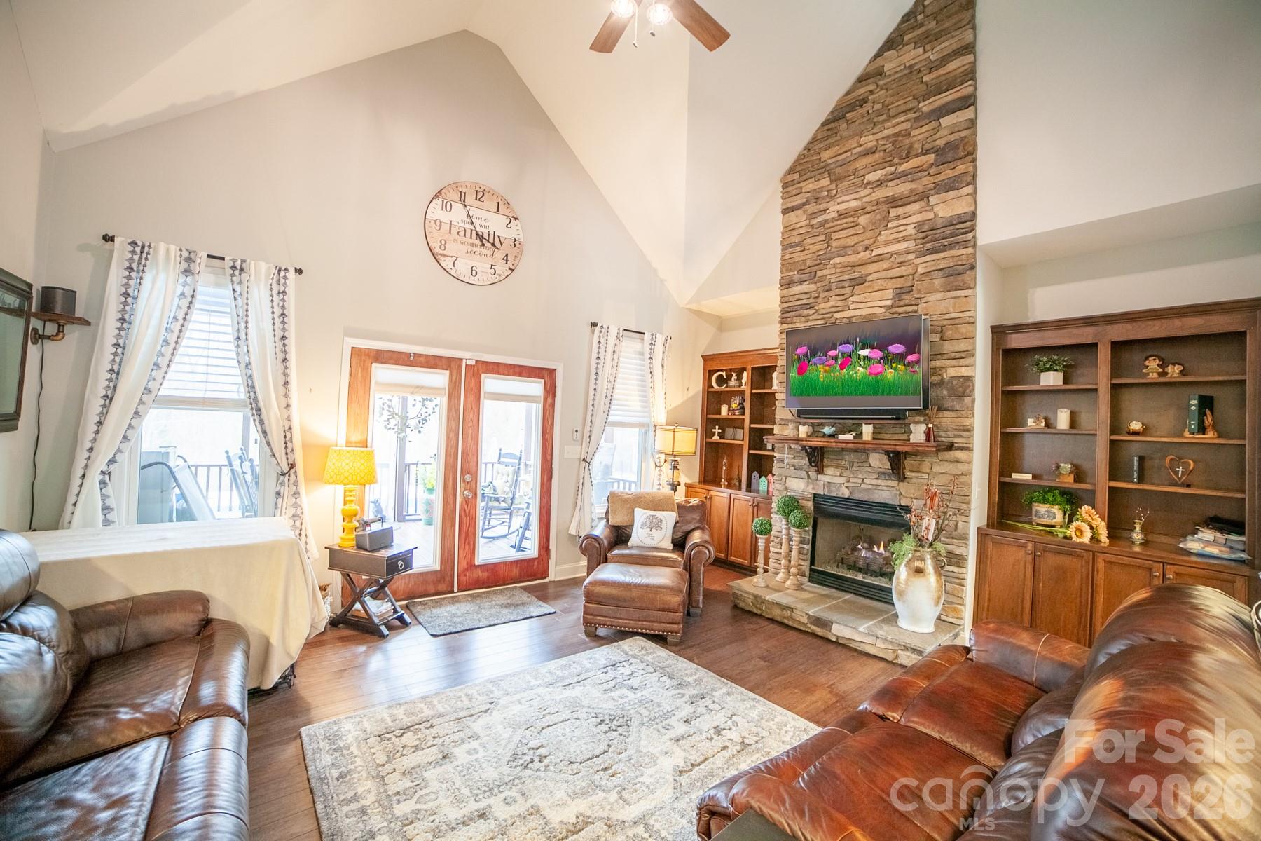 790 Brandon Road Clover, SC 29710 - Photo 3 of 48 a living room with furniture and a fireplace