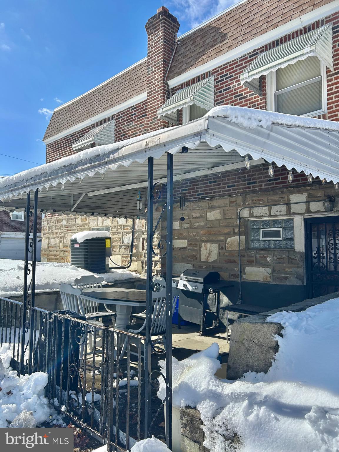 1734 Strahle Street Philadelphia, PA 19152 - Photo 7 of 23 Side patio with entrance