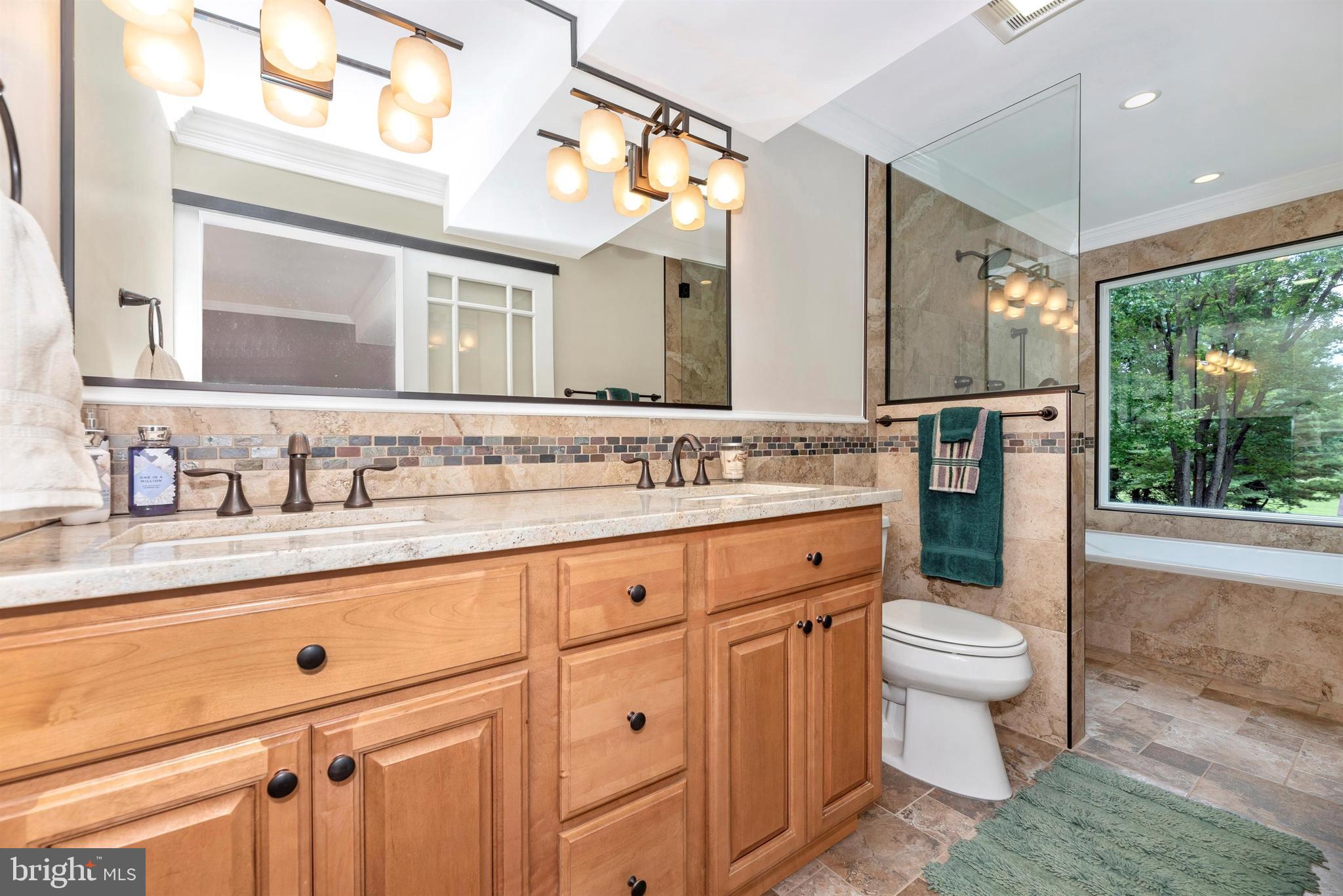 5184 Perry Road Mount Airy, MD 21771 - Photo 29 of 75 Master Bath with Double Sink