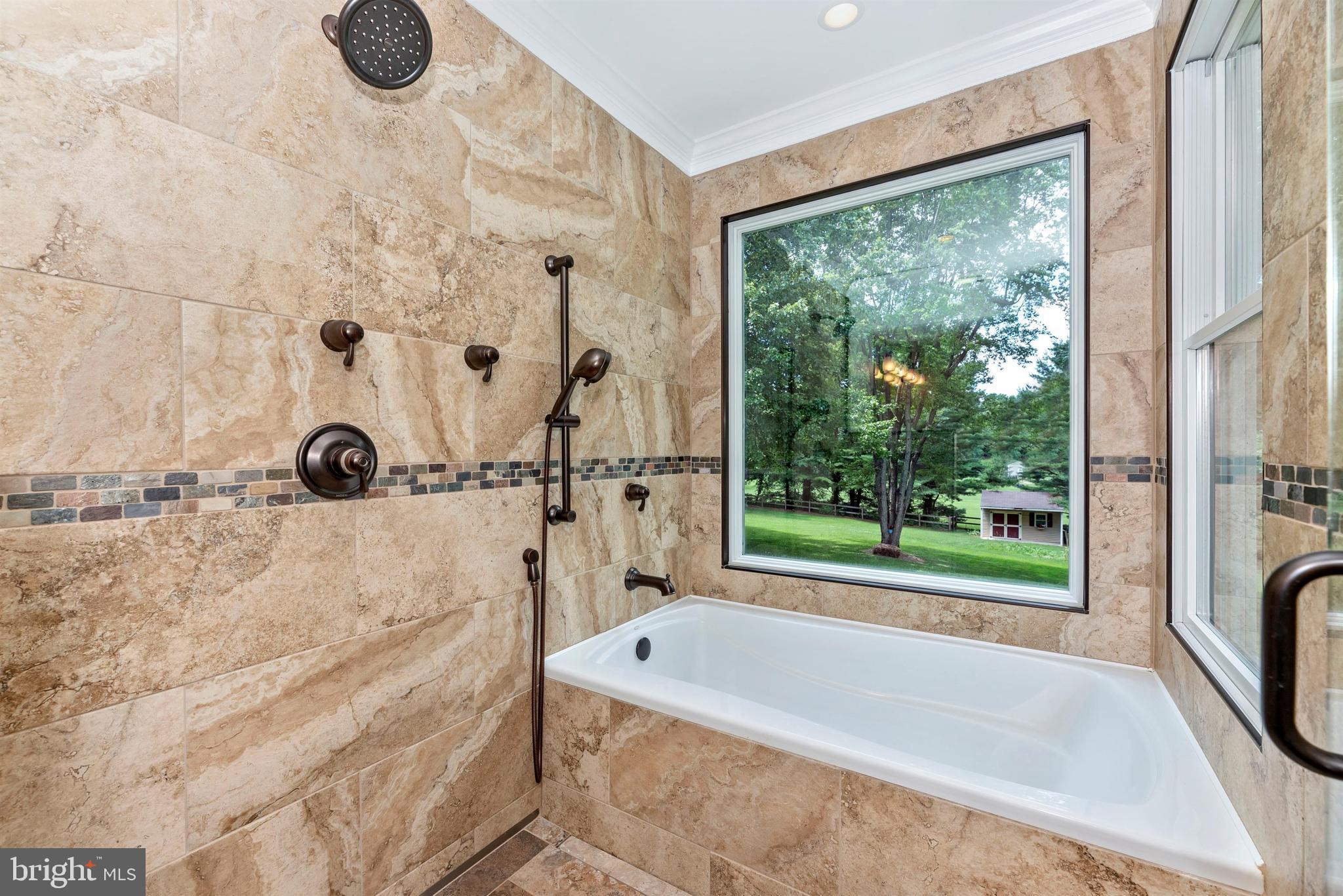 5184 Perry Road Mount Airy, MD 21771 - Photo 31 of 75 Luxurious Walk-In Shower & Large Bathtub