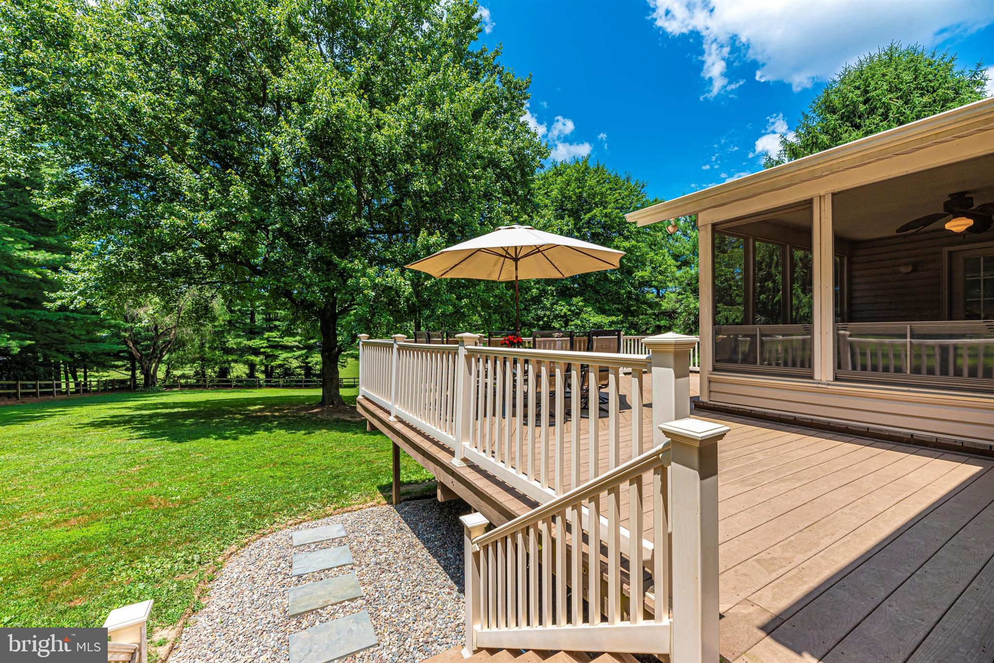 5184 Perry Road Mount Airy, MD 21771 - Photo 49 of 75 A nice size deck overlooking the backyard