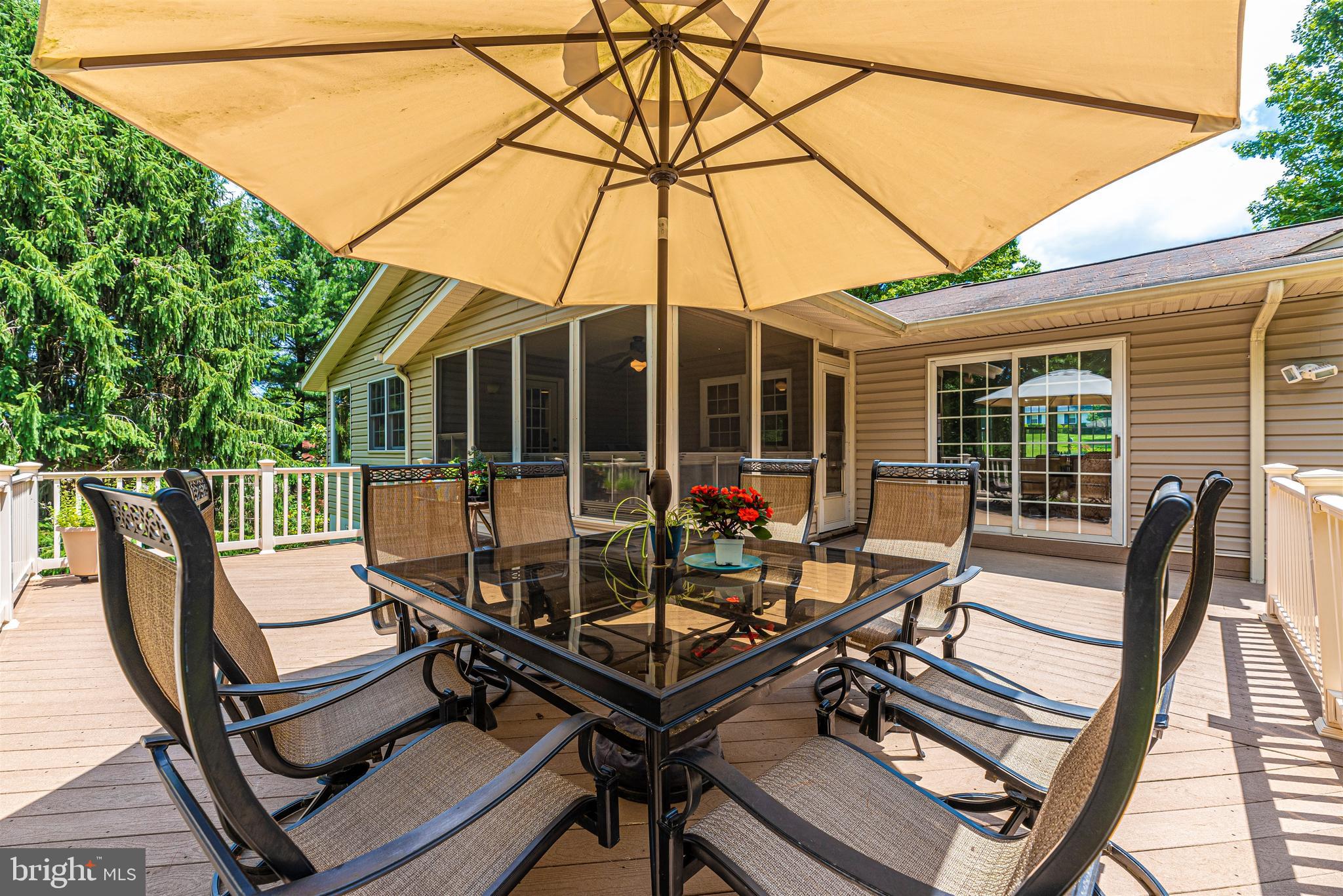 5184 Perry Road Mount Airy, MD 21771 - Photo 54 of 75 Plenty of room on the deck for entertainment