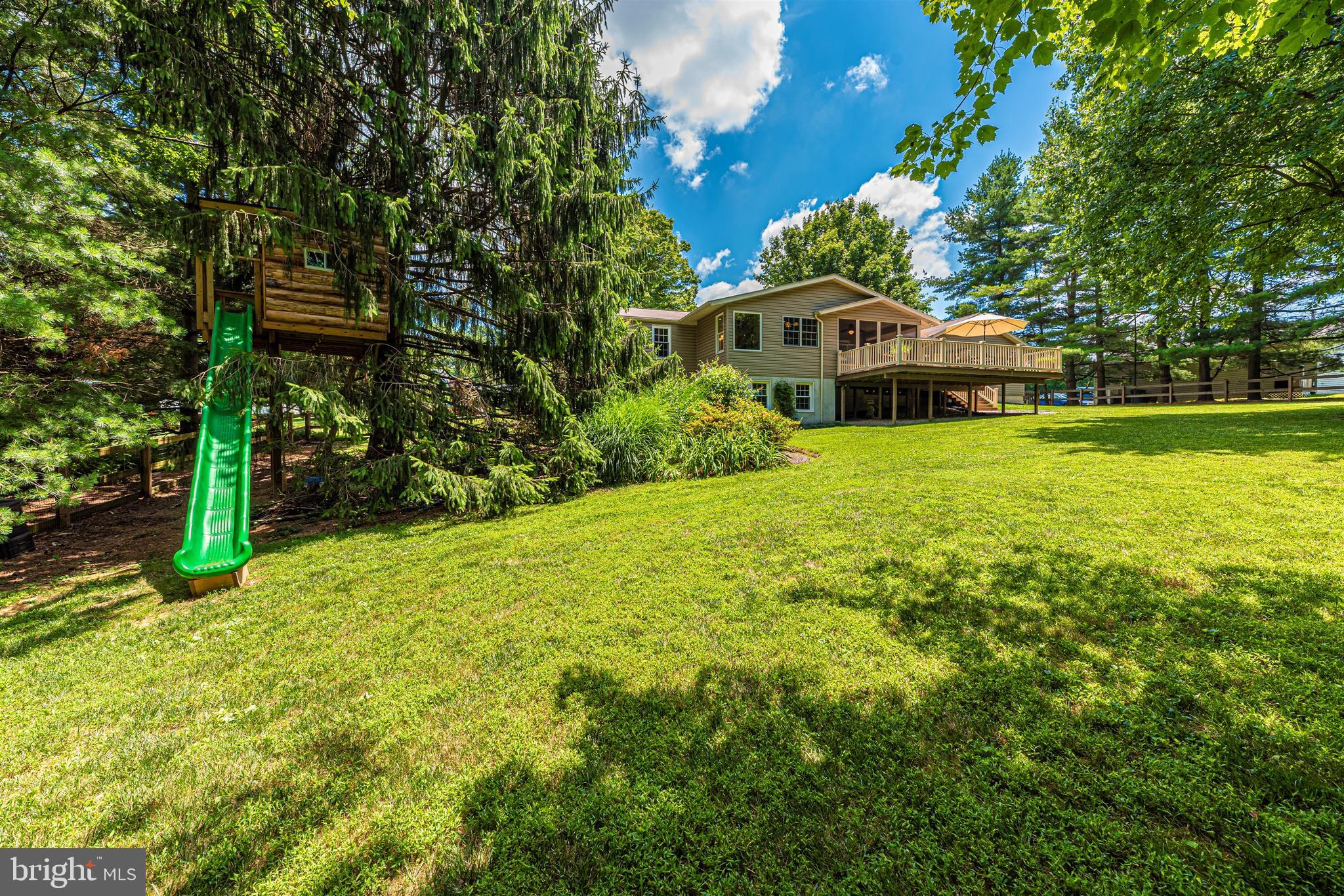 5184 Perry Road Mount Airy, MD 21771 - Photo 62 of 75 Incredibly Fun Built-In Tree House with Slide