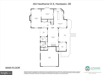 $939,900 | 404 Hawthorne Court East, Hockessin, DE 19707
