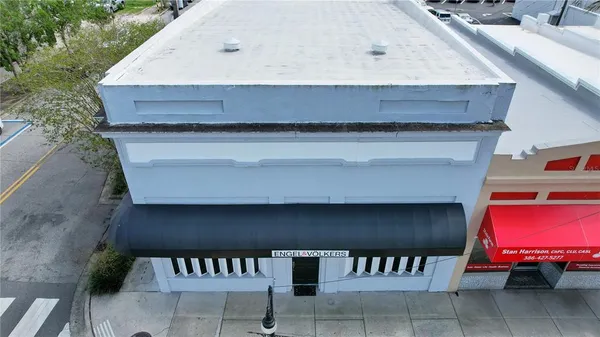 a close view of a fireplace