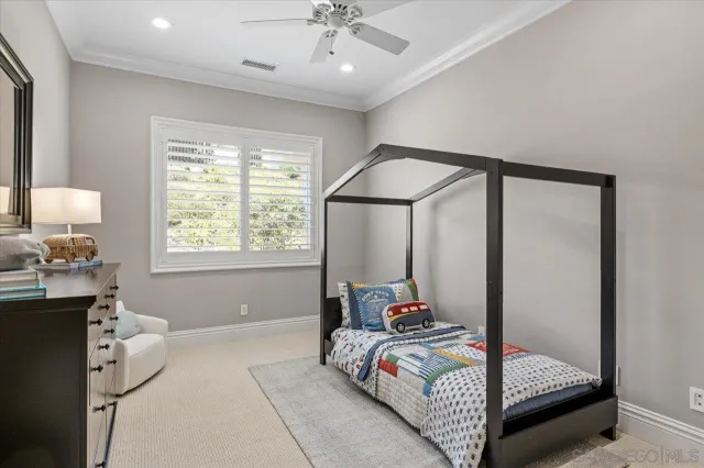 a room with furniture and window