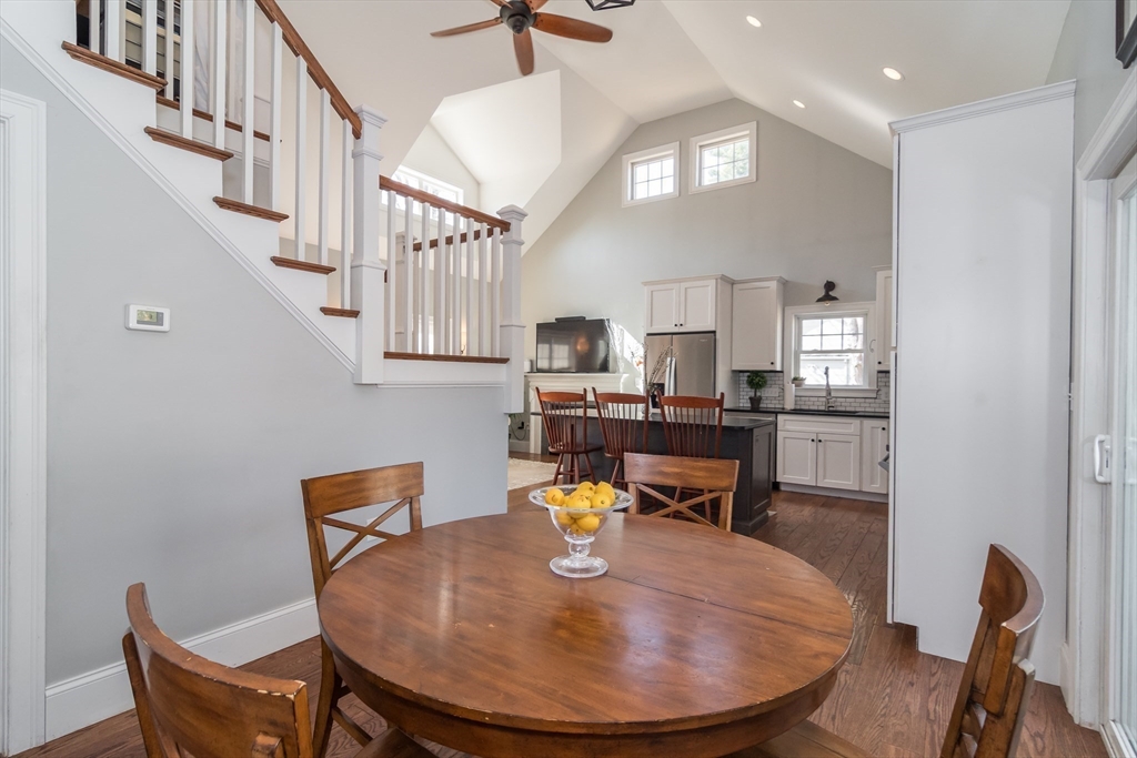 11 Durant Road Wellesley, MA 02482 - Photo 24 of 28 a dining room with furniture and wooden floor