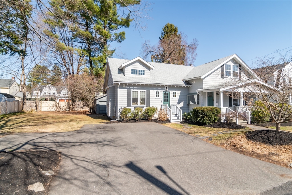 11 Durant Road Wellesley, MA 02482 - Photo 27 of 28 a front view of a house with a yard